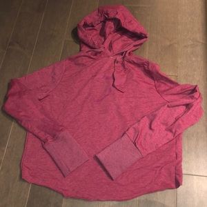 Gymshark hoodie with wrap back detail